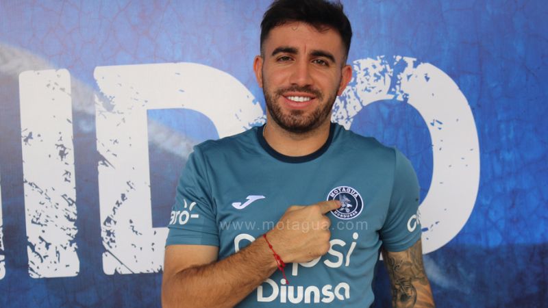 El delantero argentino del Motagua, Agustín Auzmedi, vivirá el domingo su primer clásico contra Olimpia.