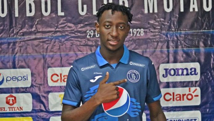 El volante por derecha Anthony García se convirtió en nuevo jugador del equipo Motagua.