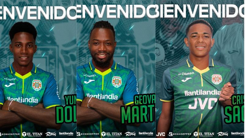 El Marathón anunció sus últimas incorporaciones: Yunny Dolmo, Geovany Martínez y Cristian Sacaza.