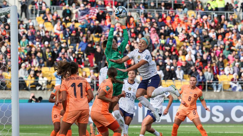 El equipo de Países Bajos tuvo contra las cuerdas a la poderosa selección de los Estados Unidos en partido valedero por el Mundial Femenino.