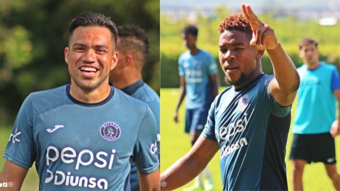 José Escalante y Yeison Mejía se reportan listos para debutar con Motagua.