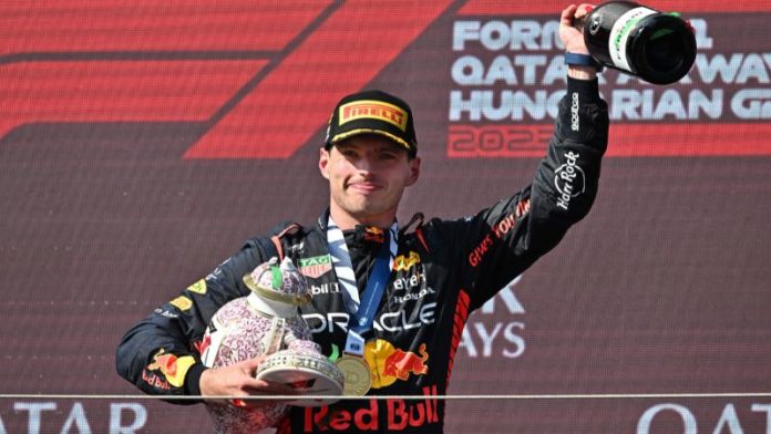 El neerlandés Max Verstappen logró en Hungría una nueva victoria en la Fórmula 1.