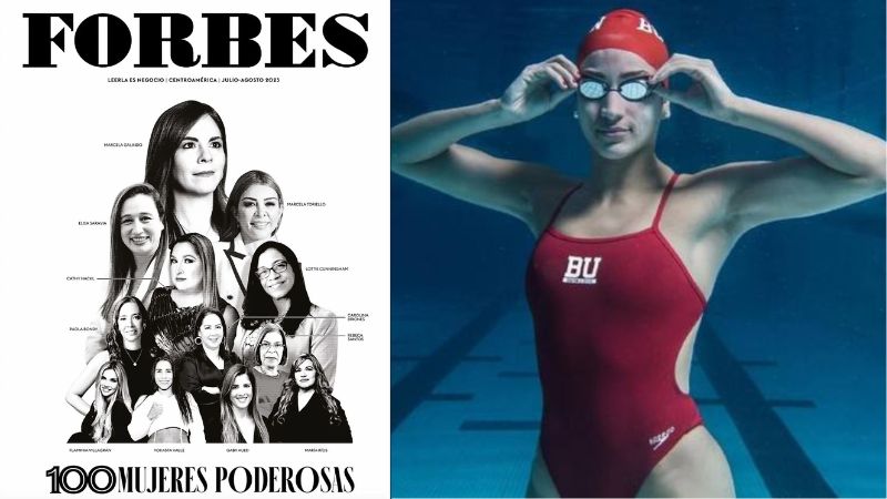 La revista Forbes Centroamérica destaca a la nadadora hondureña, Julimar Ávila, como una de las 100 Mujeres Poderosas de 2023.