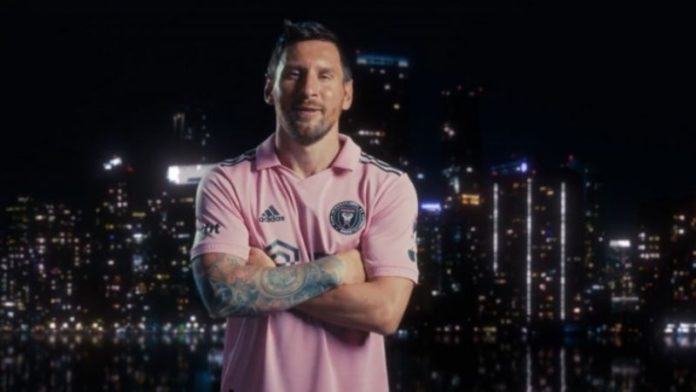 El astro argentino Lionel Messi firmó por dos años con el Inter Miami de la MLS.