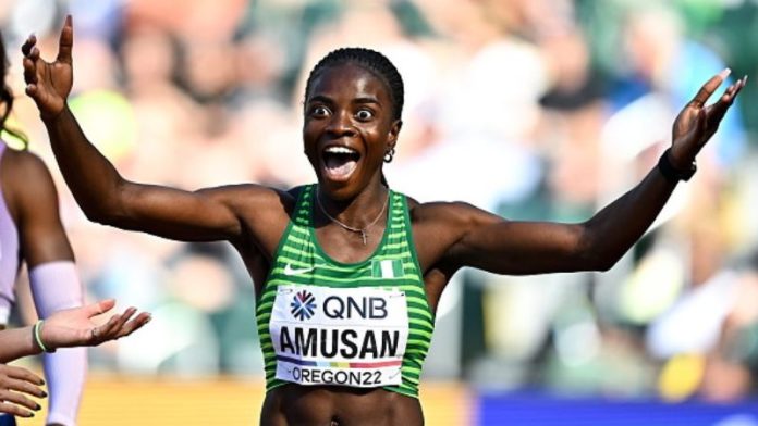 La nigeriana Tobi Amusan ha sido suspendida provisionalmente por la Unidad de Integridad del Atletismo (AIU).