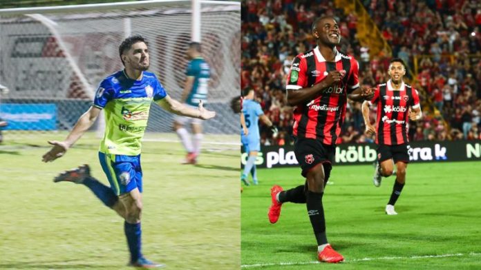 Pablo Soda, atacante de Potros de Olancho FC y Joel Campbell, delantero de la Liga Deportiva Alajuelense, se varán las caras esta noche en el inicio de la Copa Centroamericana de Concacaf.