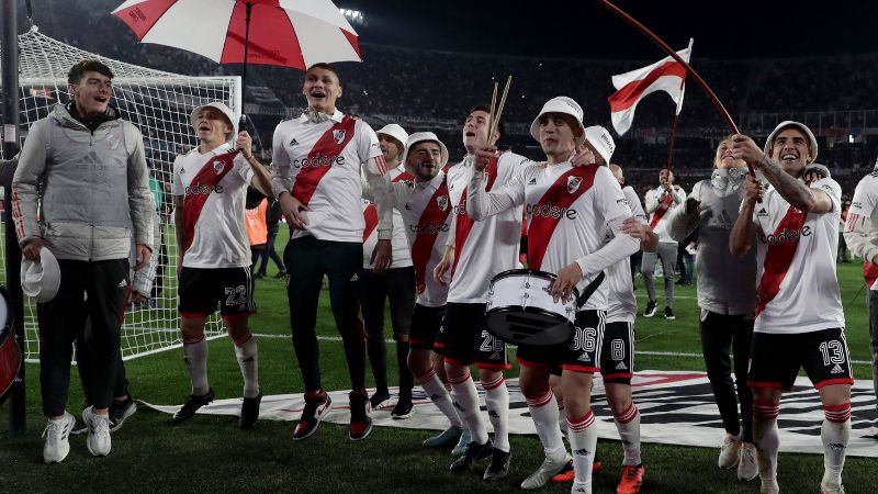 En el Monumental de River en Buenos Aires hubo fiesta de campeón.