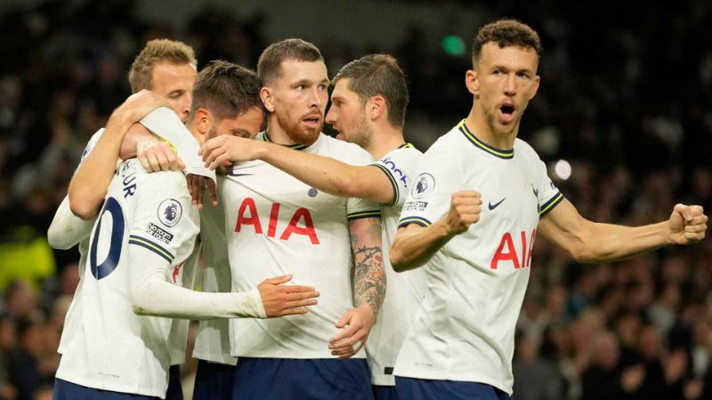 El equipo Tottenham es de los principales equipos de la Premier League.