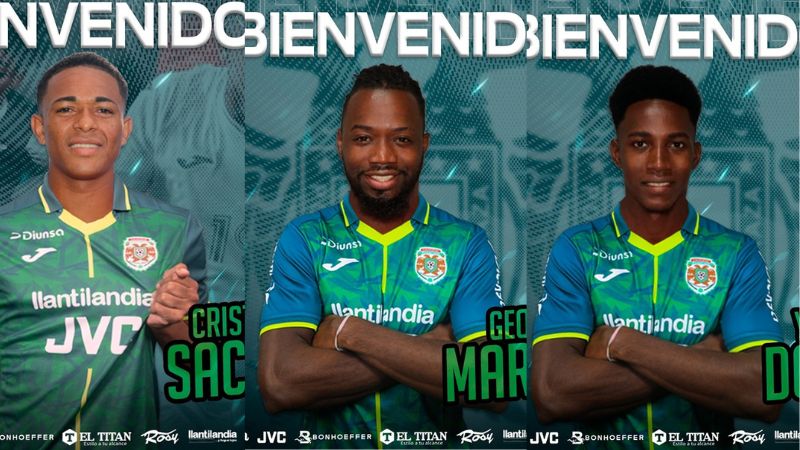 Cristian Sacaza, Geovany Martínez y Yunni Dolmo supuestamente tienen contrato con el Vida.