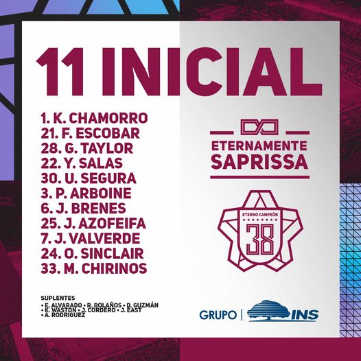 Contra el San Carlos debutó oficialmente Michaell Chirinos con el Saprissa en la liga de Costa Rica.