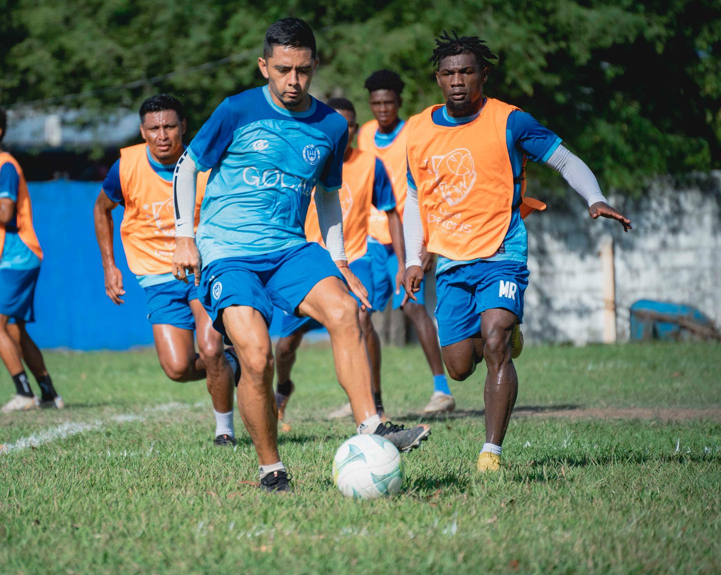 Los "jaibos" se preparan para el partido del domingo contra la Real Sociedad en Tocoa.