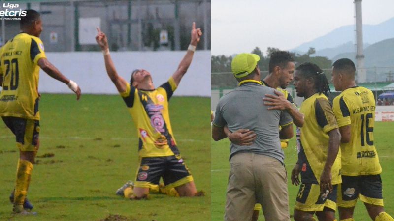 Roberto Moreira y Óscar Padilla Discua anotaron los goles del Génesis Comayagua sobre el Real España.