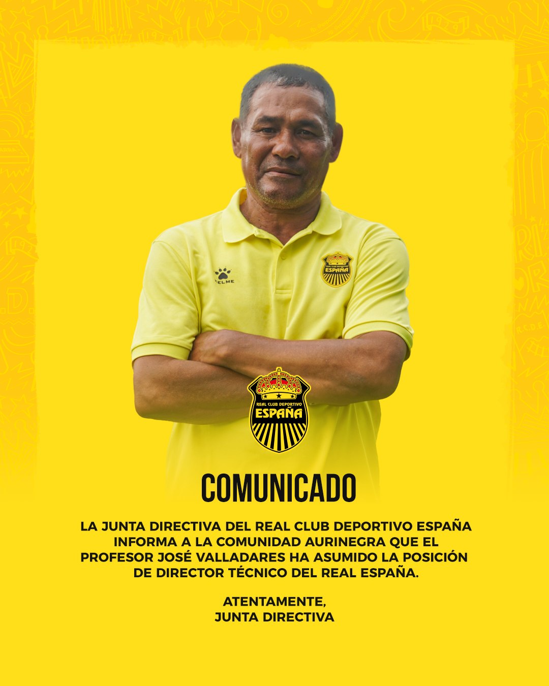 José Valladares dirigirá a la "Máquina" contra el Águila de El Salvador por la Copa Centroamericana de Concacaf y al Motagua por el torneo de Apertura.