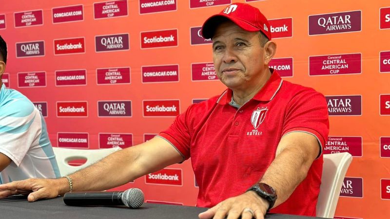 El técnico del equipo Real Estelí de Nicaragua, Otoniel Oliva, espera obtener un resultado positivo frente a Olimpia.