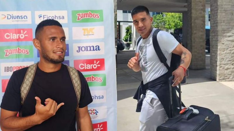 Con procedencia de Costa Rica se incorporaron este lunes a la Selección Nacional Alex López y Michaell Chirinos.