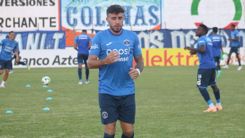 Agustín Azumendi recordó que viene de anotar dos goles seguidos: uno ante la Liga Deportiva Alajuelense y otro contra Real España.