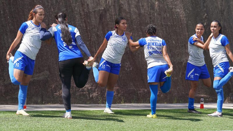 Las catrachas vienen de vencer 2-0 a Martinica en su debut en la fase clasificatorio a la Copa Oro W.