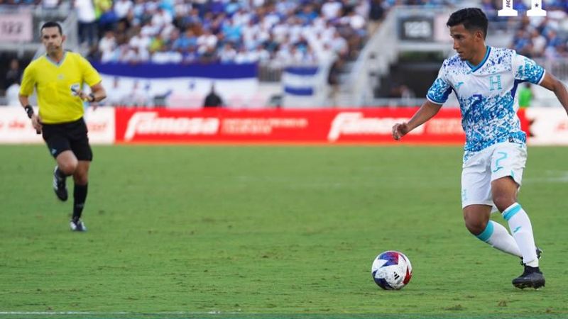 El extremo izquierdo, José Mario Pinto, tuvo participación en el equipo titular contra Guatemala, el domingo anterior.