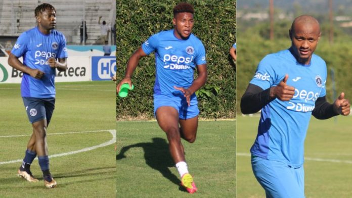 Kevin Álvarez, Yeison Mejía y Ricky Zapata no estarán el miércoles con Motagua en el partido frente a Victoria en La Ceiba.