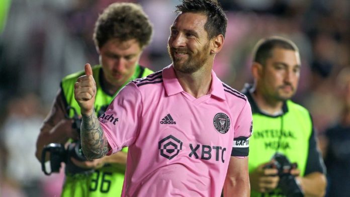 El astro argentino Lionel Messi se despidió de los playoffs de la MLS con el equipo Inter Miami.