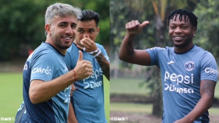 Previo al partido de este miércoles contra Vida por la jornada 13 del torneo de Apertura, Motagua presenta como novedades el regreso a los entrenamientos del defensa Kevin Álvarez y el nuevo look del "Pistolero", Agustín Auzmendi.