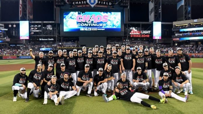 Los Diamonbacks de Arizona barrieron a los Dodgers de Los Ángeles en la Serie de Campeonato de la Liga Nacional.