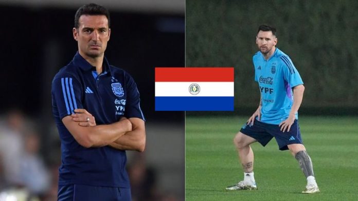 En duda si Messi jugará de titular o entrará de cambio frente a Paraguay.