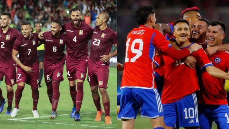 Venezuela y chile se jugaran su clasificación para el Mundial 2026.