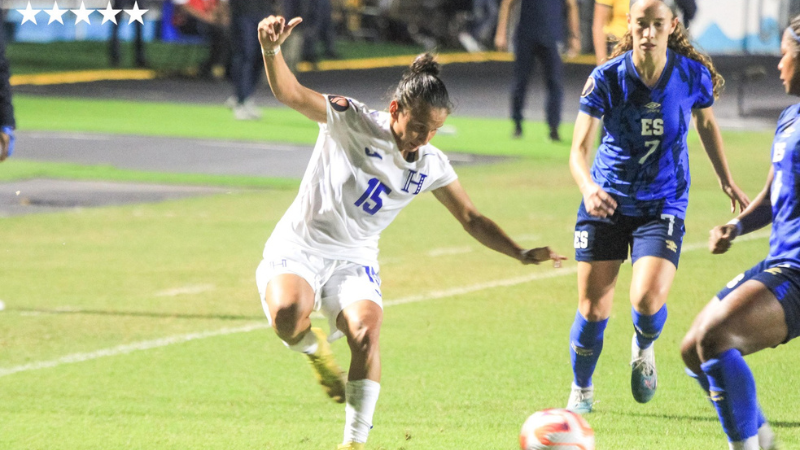La Selección Femenina de Honduras perdió su invicto en el camino hacia la Copa Oro W, al caer 0-1 en casa frente a El Salvador.