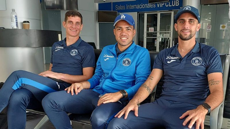 Jonathan Rougier, José Escalante y Lucas Campana viajaron a Panamá con la confianza de regresar con la clasificación.