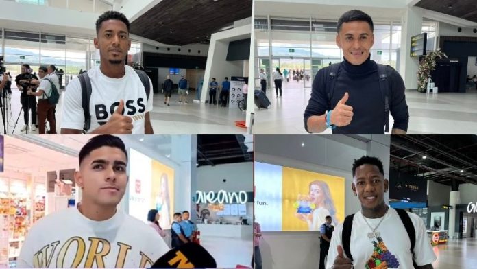 Anthony "Choco" Lozano, Andy Najar, Luis Palma y Romell Quito regresaron a sus respectivos equipos.