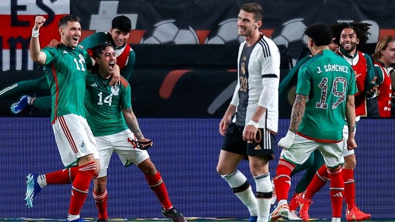 La selección de México igualó 2-2 con Alemania en partido amistoso realizado en los Estados Unidos.