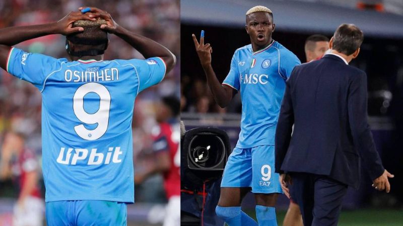 Todo vuelve a la normalidad entre el Nápoles y el jugador nigeriano Víctor Osimhen.