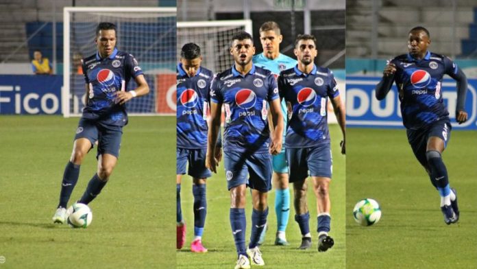 Carlos Meléndez, Marcelo Pereira y Ricky Zapata se presentan como las dudas de Motagua para el miércoles contra el Saprissa.