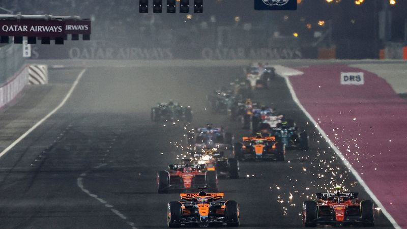 Max Verstappen (Red Bull) se coronó campeón en el Gran Premio de Catar.