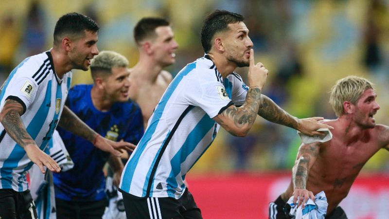 Los argentinos mandaron a callar a los brasileños en el propio estadio Maracaná.