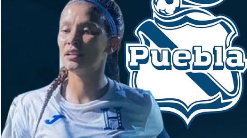 La capitana de la Selección Nacional Femenina de Honduras, Bárbara Murillo, jugará con el Puebla de México.