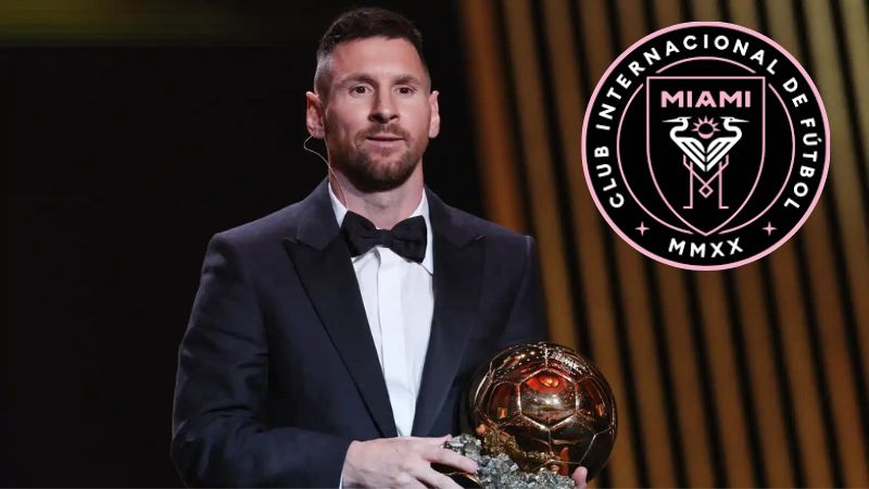 Se hará un Homenaje a Messi por su octavo Balón de Oro en Miami.