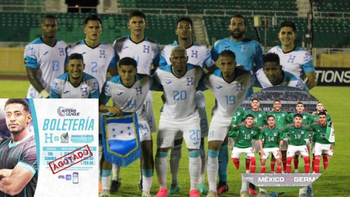 Los boletos para el partido de ida de Honduras contra México ya estan agotados.