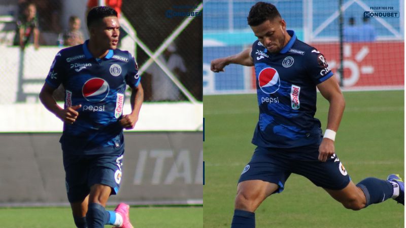 Juan Ángel Delgado y Marcelo Santos son parte de las bajas de Motagua para el primer duelo del repechaje contra Potros de Olancho FC.