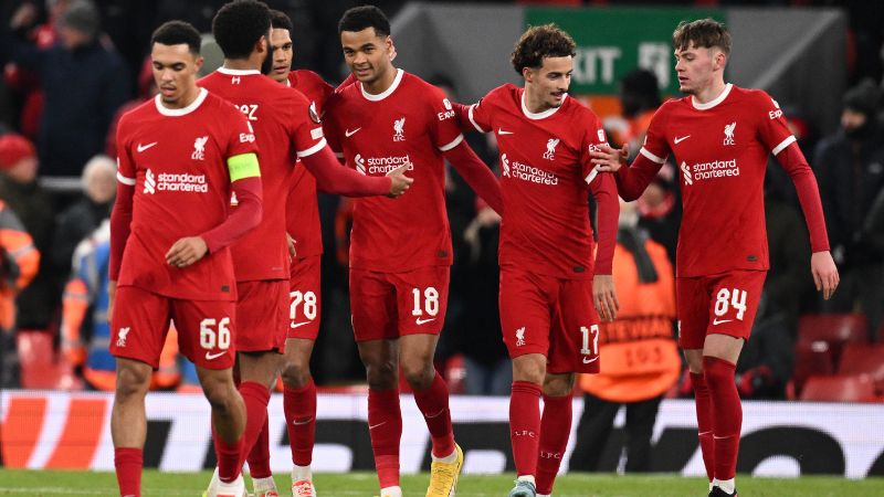 El Liverpool cumplió en la jornada de este jueves en la Europa League.