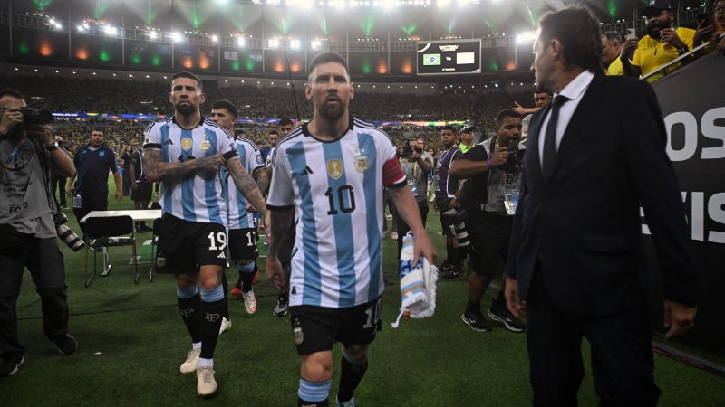 Messi y sus compañeros contribuyeron para calmar las "aguas" en las graderías del Maracaná.