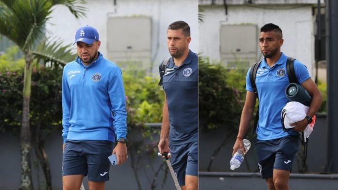 El plantel de jugadores de Motagua ya se encuentra en Juticalpa, casa de Potros de Olancho FC.