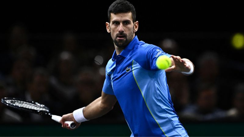 El serbio Novak Djokovic jugará la final contra Grigor Dimitrov en el Masters 1000 París-Bercy.