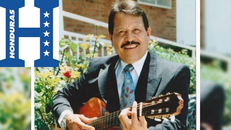 El cantautor hondureño Manuel Castillo Girón, quien falleció este domingo, compuso la canción 