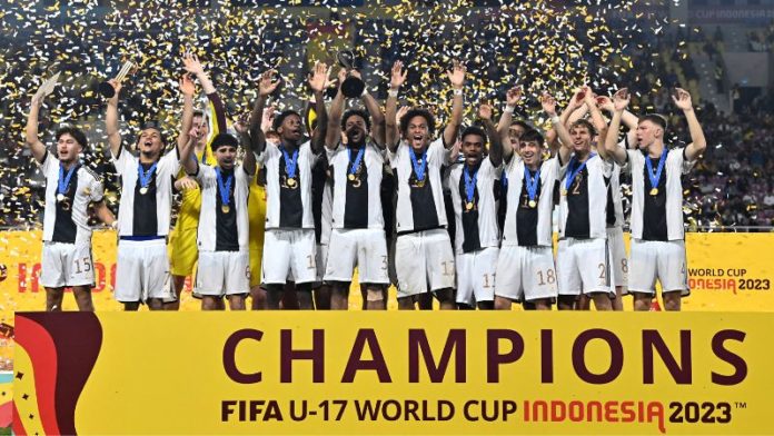 Alemania venció en penales a Francia y se coronó campeón del Mundial Sub-17.