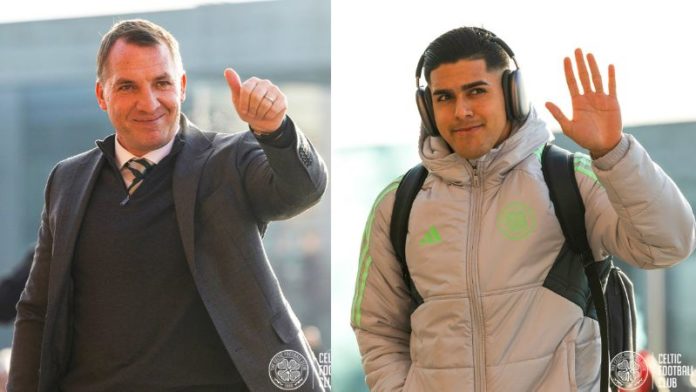 El técnico del Celtic, Brendan Rogers, descartó una posible lesión de Luis Palma.