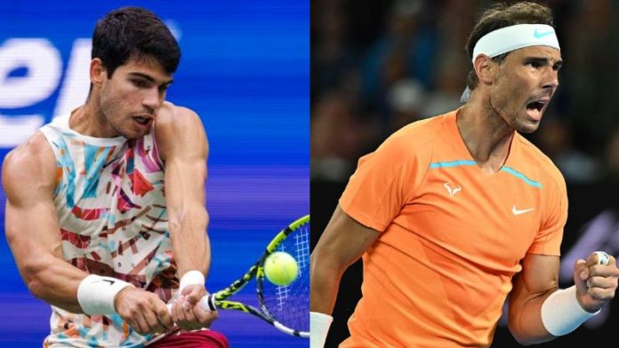 Carlos Alcaraz y Rafael Nadal se enfrentarán en un partido de exhibición en Las Vegas, Estados Unidos.