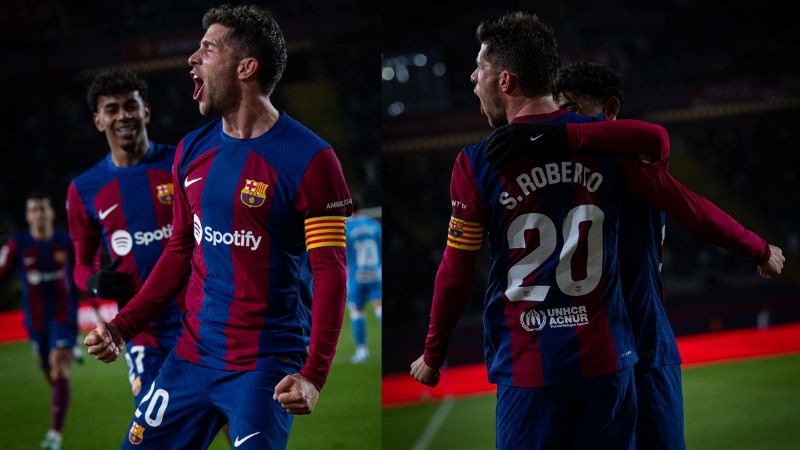 Con dos anotaciones de Sergi Roberto, el Barcelona sacó un triunfo importante antes del parón navideño. 