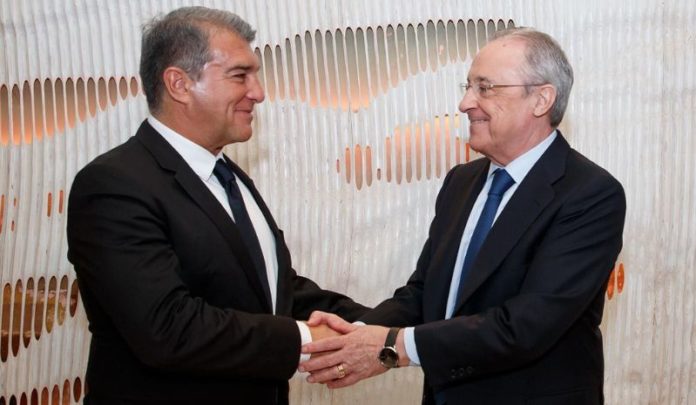 Joan Laporta y Florentino Pérez